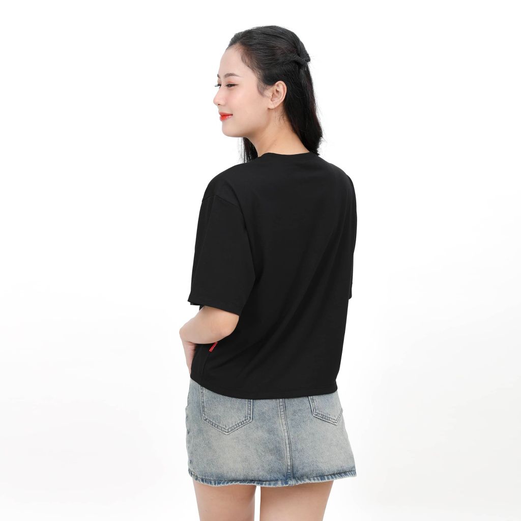 Áo thun nữ form vuông chất liệu Cotton cao cấp 190p 1345