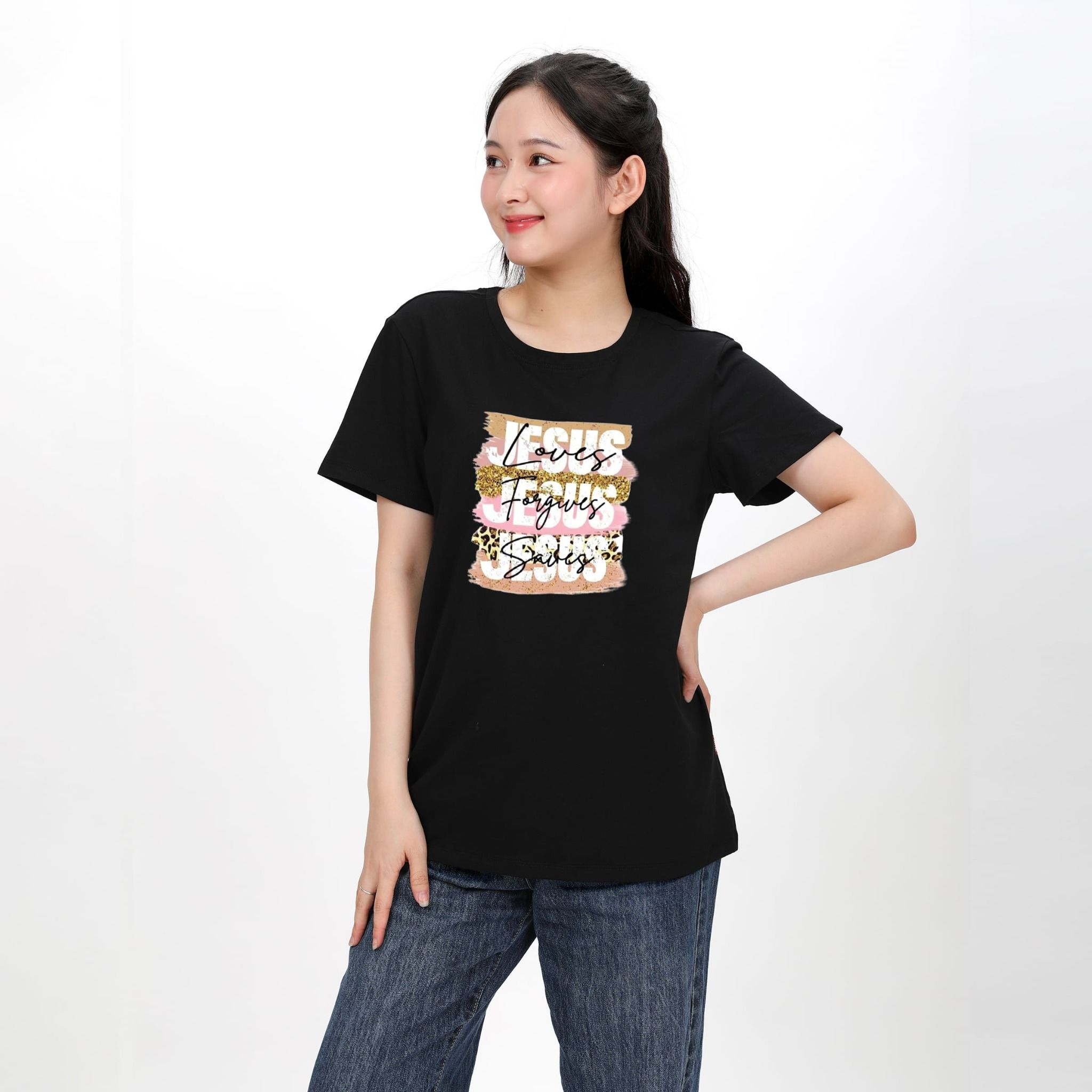 Áo thun nữ form rộng chất cotton siêu mát 020p 0404