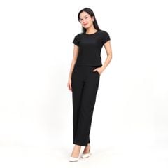 Set đồ bộ nữ kiểu quần dài tay ngắn chất rip chất cotton siêu mát 223p 3400