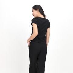 Set đồ bộ nữ kiểu quần dài tay ngắn chất rip chất cotton siêu mát 223p 3400