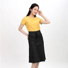 Chân váy dài chất jean thun 502p 8059