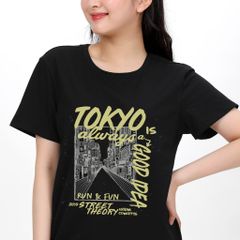 Áo thun nữ form rộng chất cotton siêu mát 020p 0354