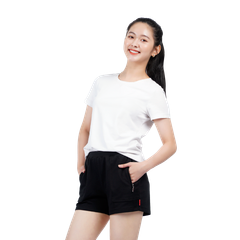 quần đùi nữ chất vảy cá cotton siêu mát 408p 8048