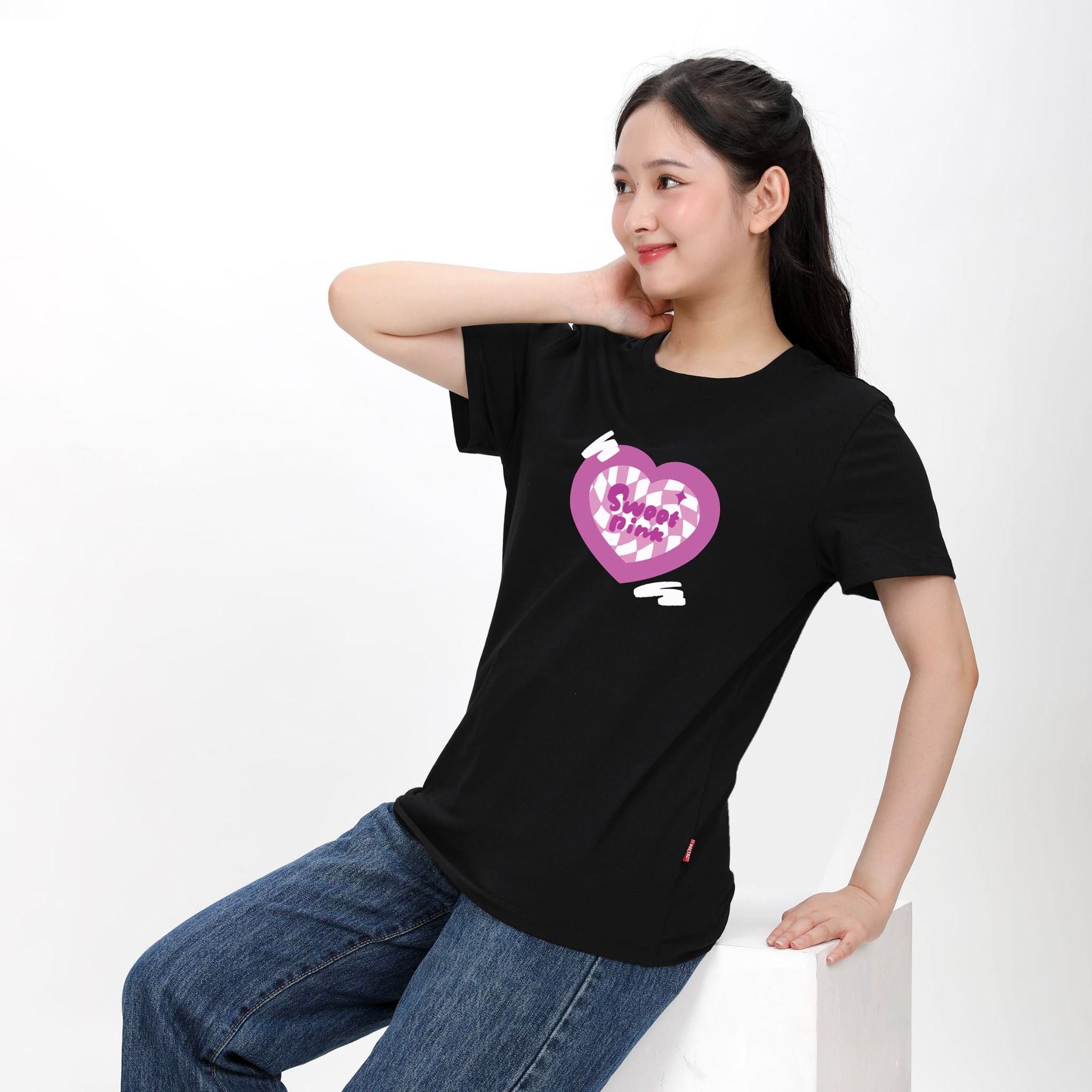 Áo thun nữ tay ngắn chất cotton siêu mát form rộng 020p 0208