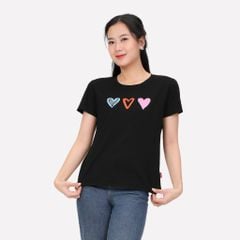 Áo thun nữ tay ngắn Form Suông chất cotton siêu mát 020p 0835