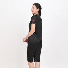 Set đồ bộ nữ kiểu quần lửng tay ngắn chất lụa nhung 264p 4315