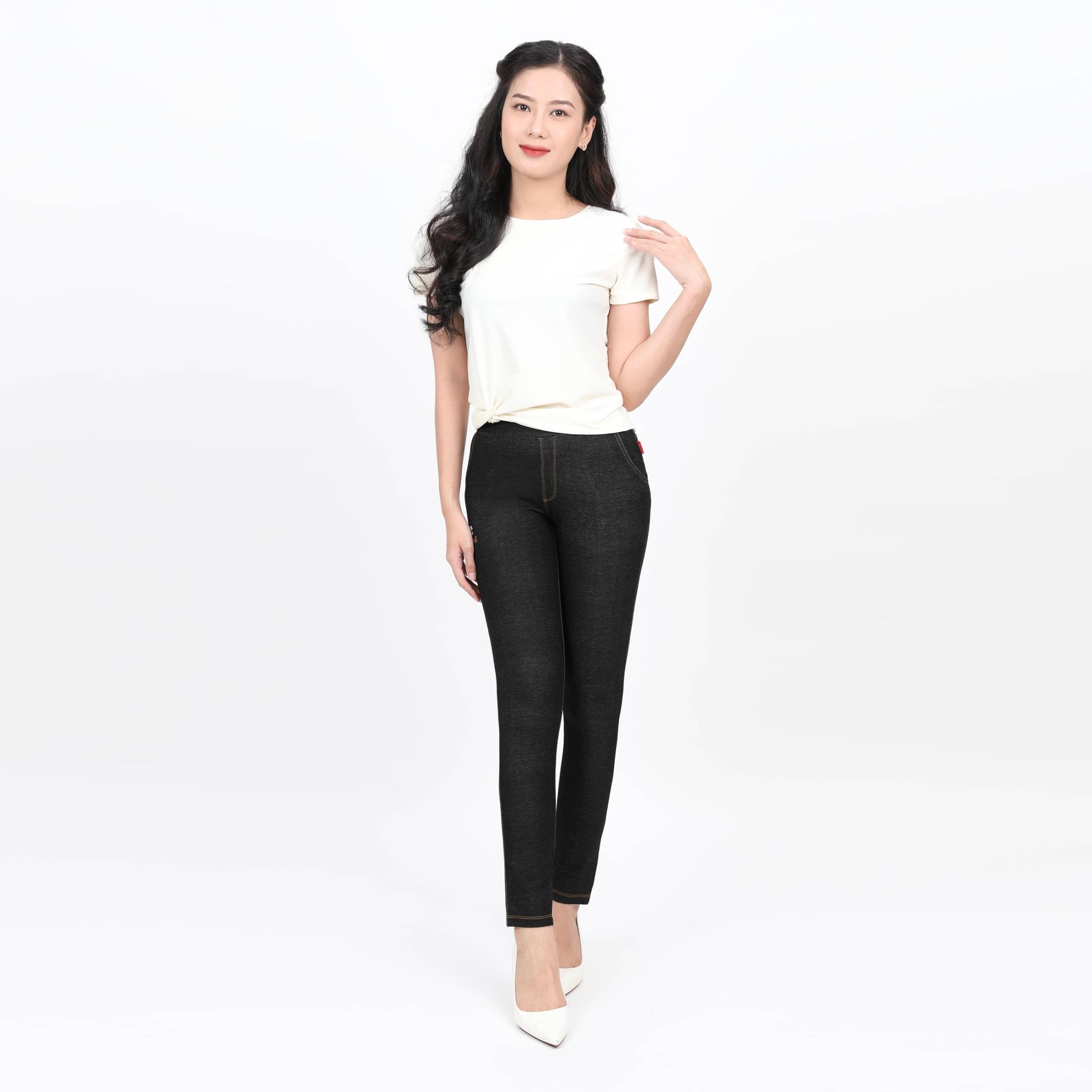 Quần dài chất jean Thun 508p 8065
