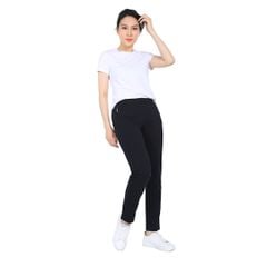 Quần thể thao nữ ống dài thun chất vảy cá cotton cvc mát 408p 8038