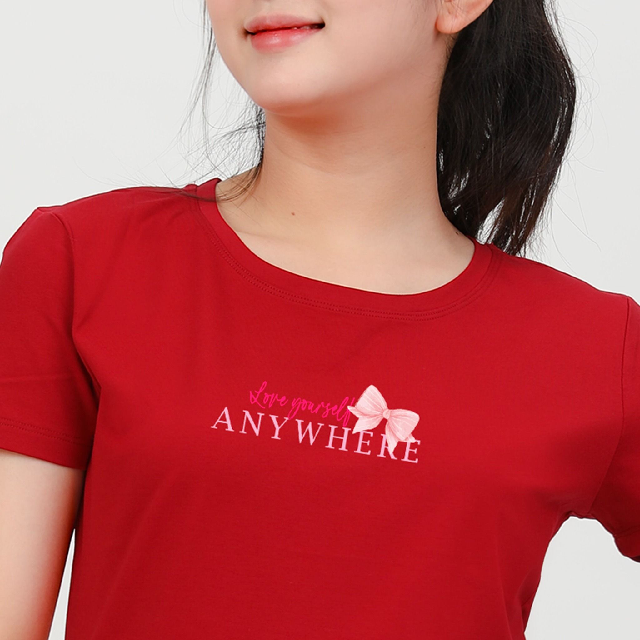 Áo thun nữ tay ngắn Form Suông Cổ Tròn chất cotton siêu mát 020p 0320