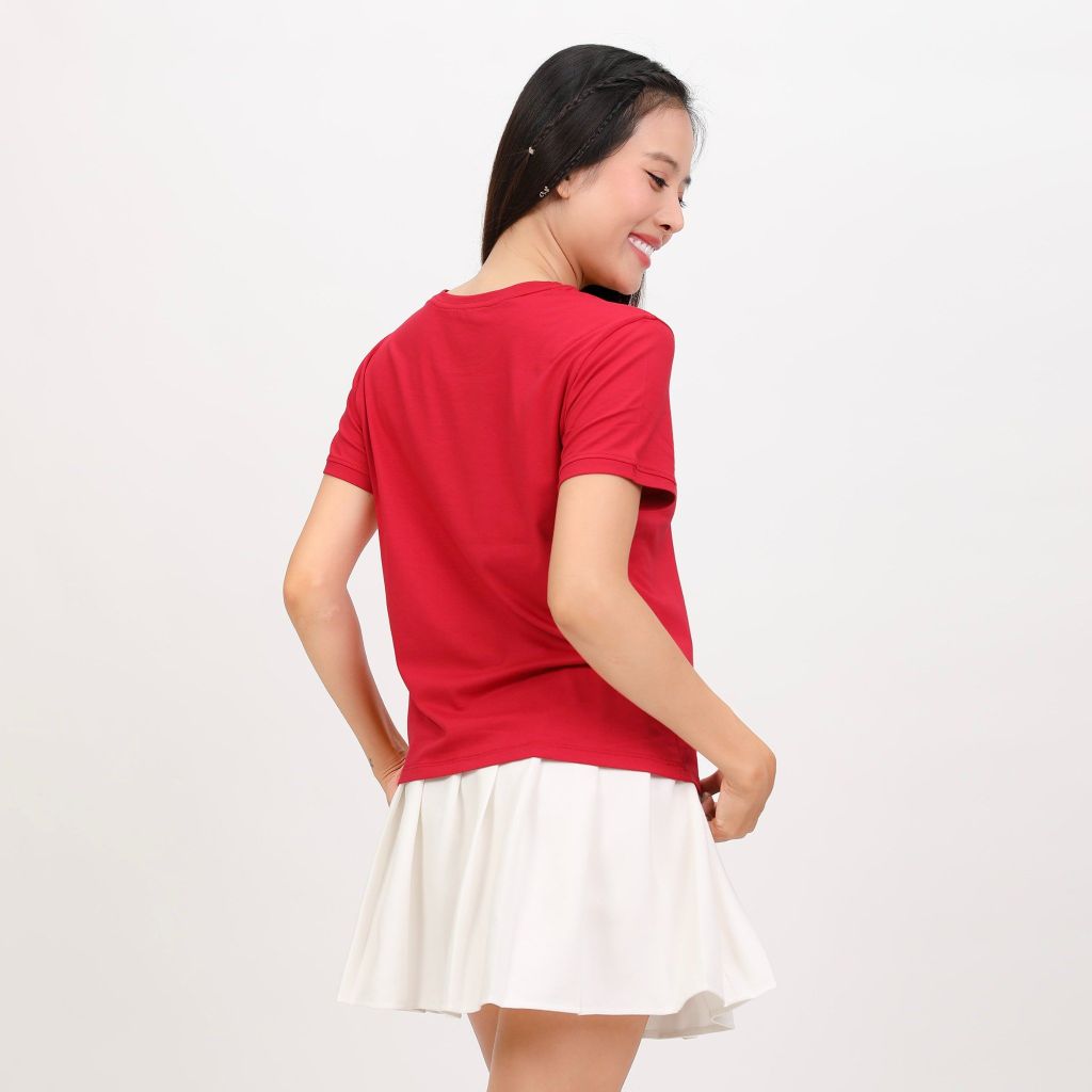 Áo thun tay ngắn form cơ bản cotton 020p 0305