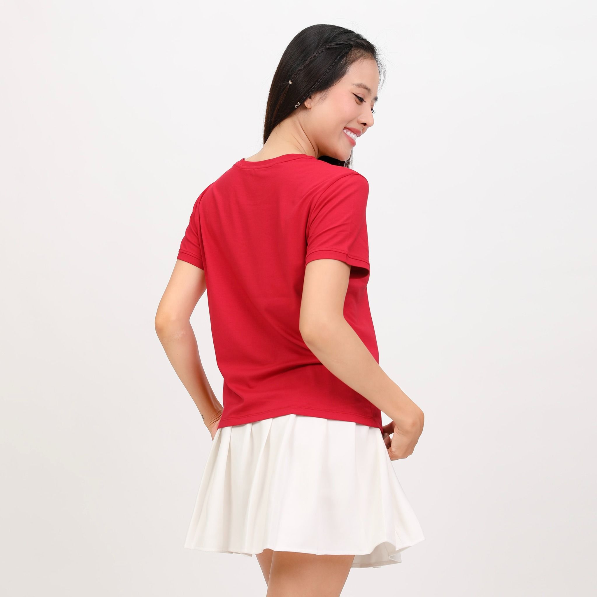 Áo thun nữ tay ngắn form cơ bản chất cotton siêu mát 020p 1992