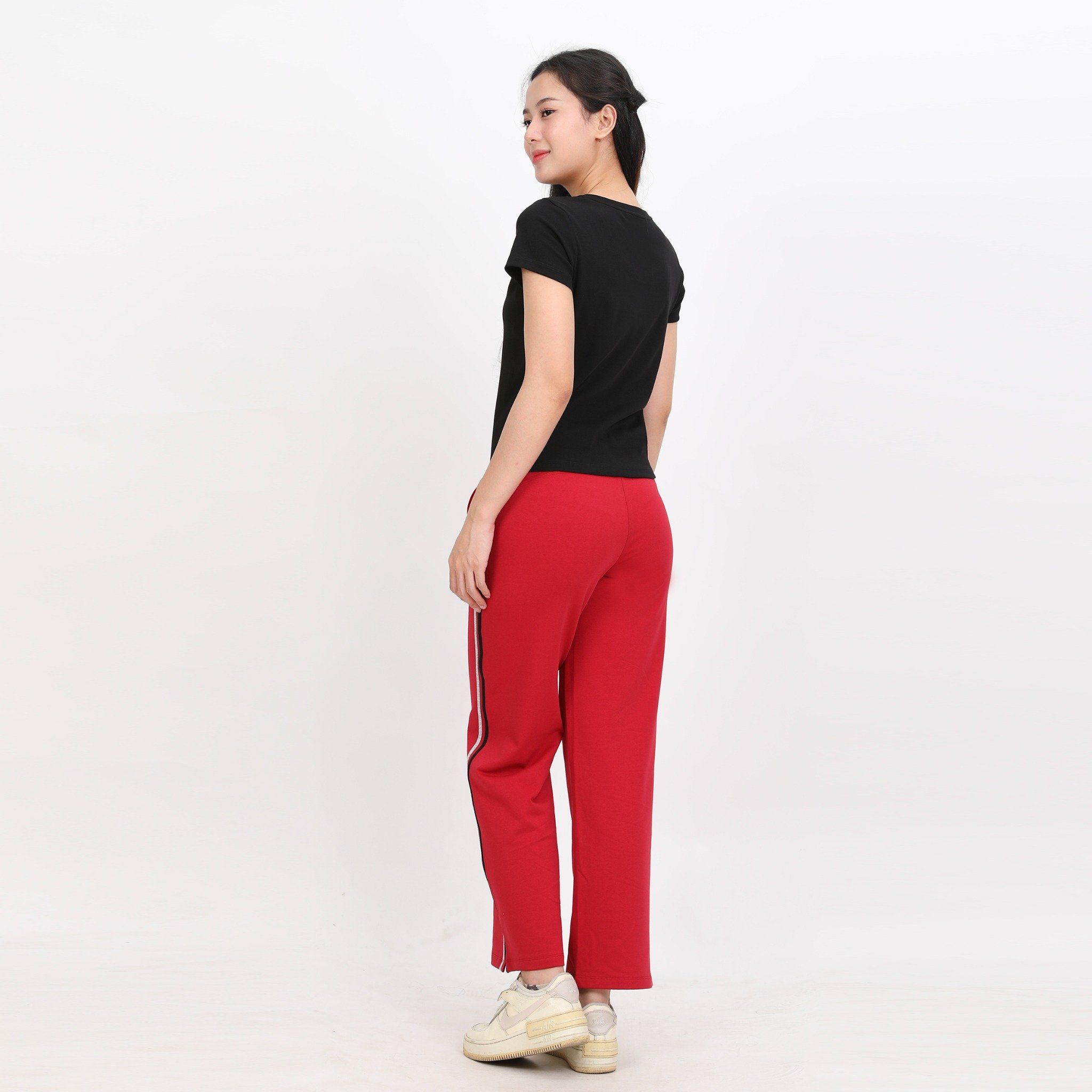 Set đồ bộ nữ kiểu quần dài tay ngắn chất cotton mát 403p 3406