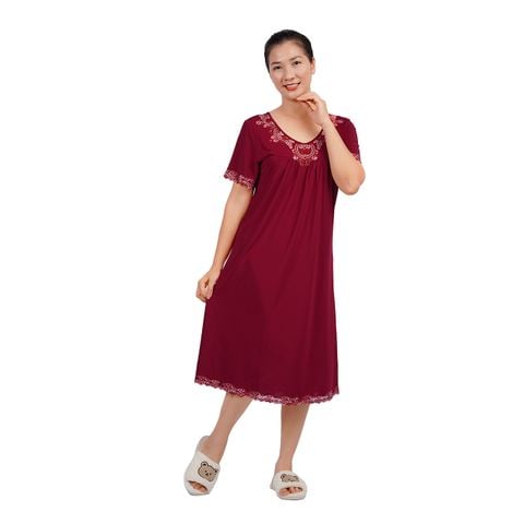 Áo ngủ, Váy ngủ tay ngắn chất thun lạnh siêu bền 012p 0169