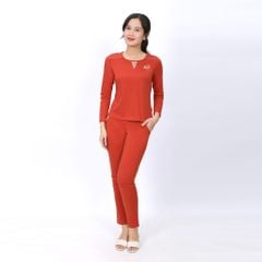 Set đồ bộ nữ kiểu quần dài tay dài 183p 3207