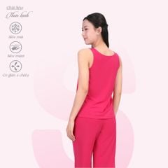 Set đồ bộ nữ kiểu quần lửng Bản chất thun lạnh siêu bền 014p 7041