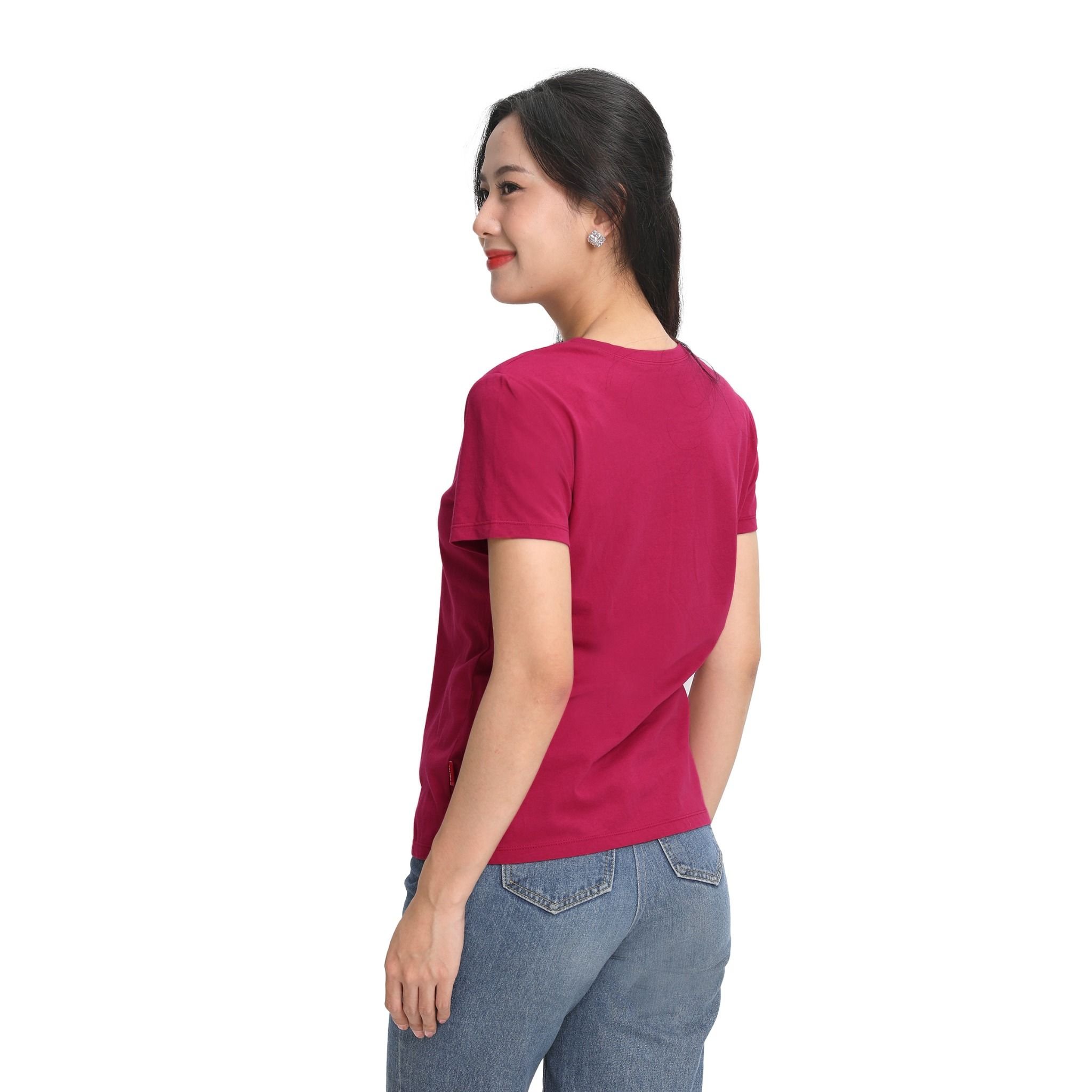 Áo thun nữ form suông chất cotton siêu mát 020p 0901