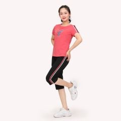 Set đồ bộ nữ kiểu quần lửng tay ngắn chất cotton siêu mát 194p 4290