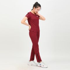 Set đồ bộ nữ kiểu quần dài tay ngắn chất cotton cvc mát 193p 3396