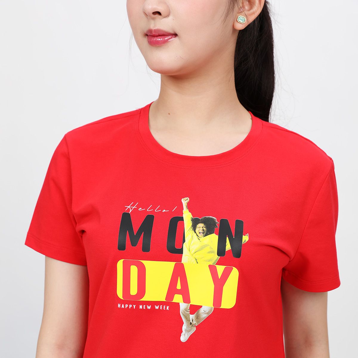 Áo thun nữ form suông thời trang chất cotton siêu mát 020p 1071