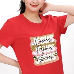 Áo thun nữ form rộng chất cotton siêu mát 020p 0404