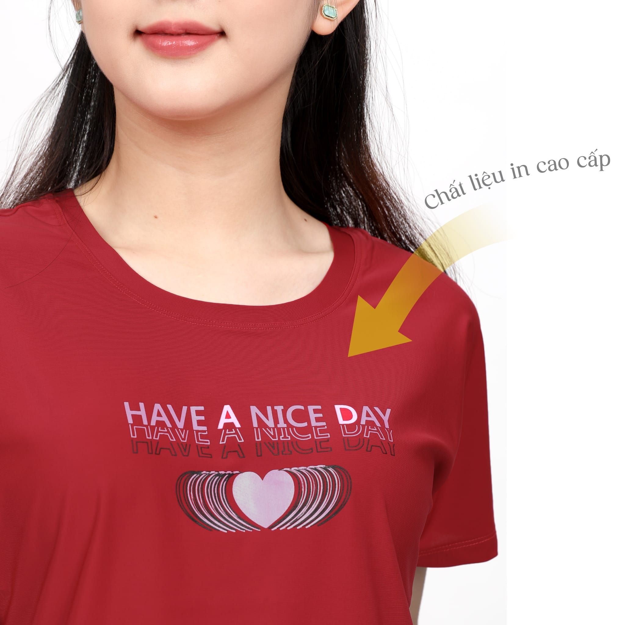 Set đồ bộ nữ kiểu quần dài tay ngắn thể thao 3 trong 1 chất nhung lạnh 153p 6006