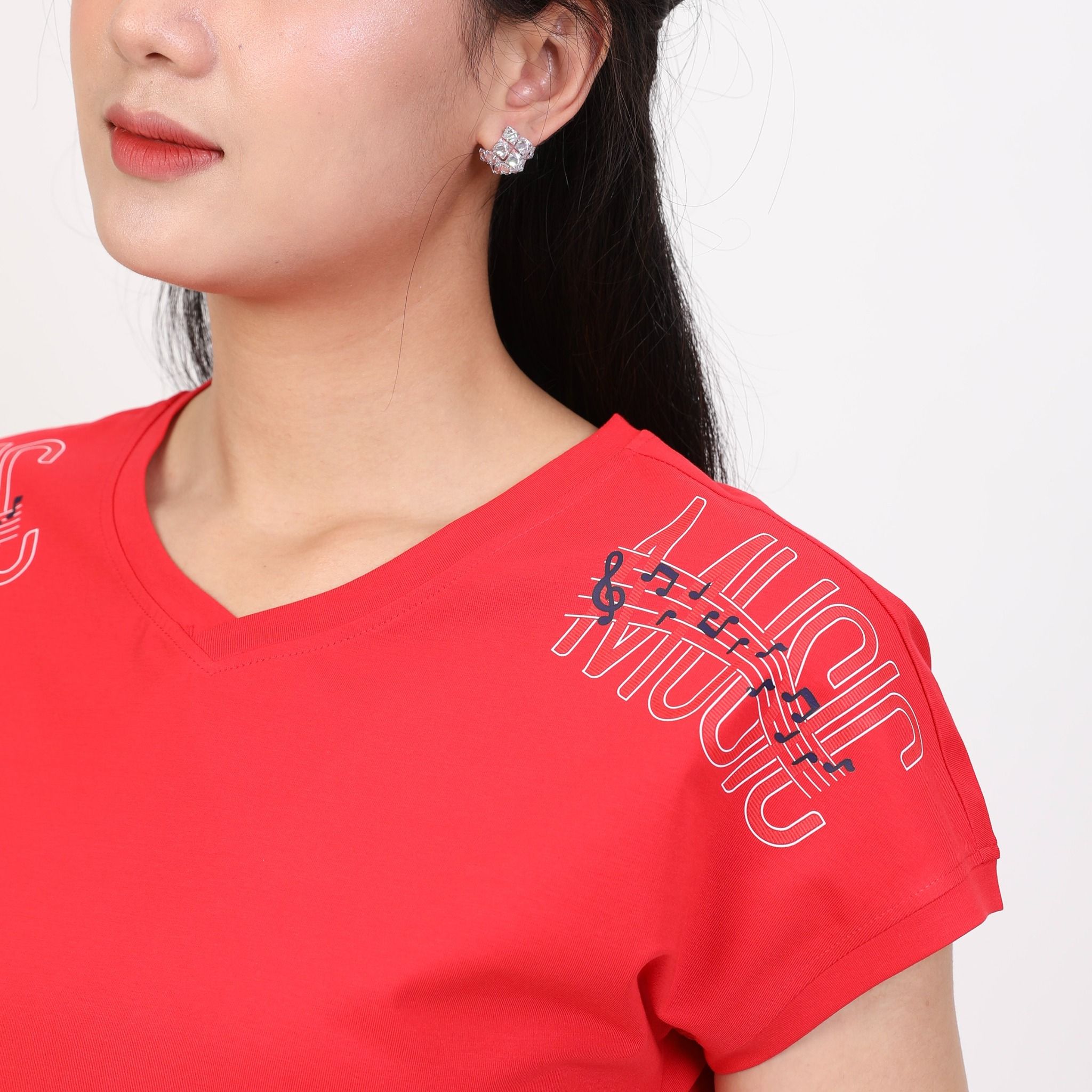 Set đồ bộ nữ kiểu quần đùi tay liền chất cotton siêu mát 025p 5204