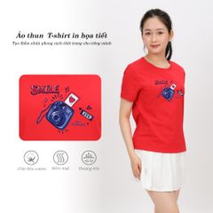 Áo thun nữ Form Basic chất cotton siêu mát 020p 0288