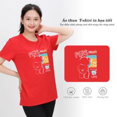 Áo thun nữ tay ngắn Form Rộng chất cotton siêu mát 020p 0289