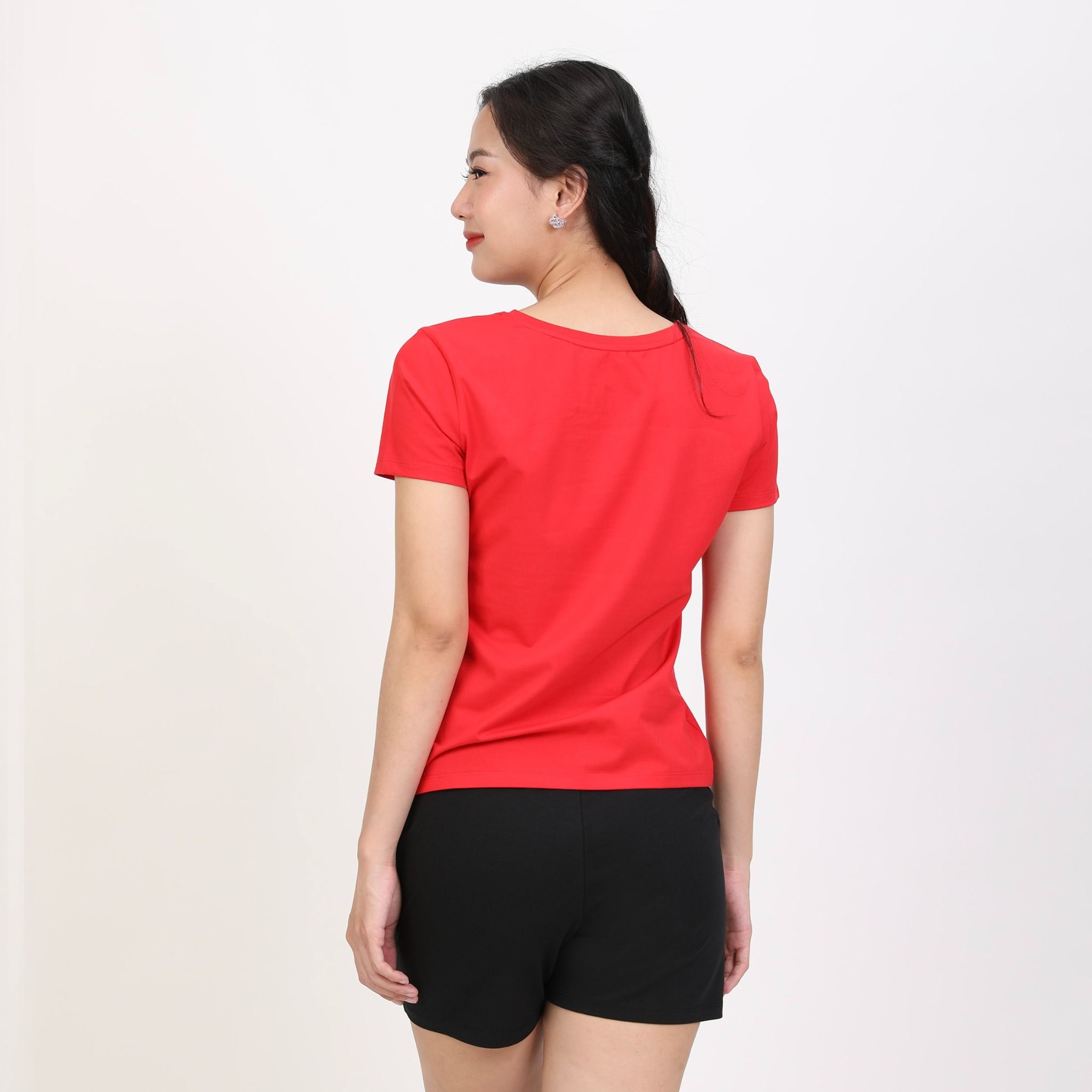 Set đồ bộ nữ kiểu quần đùi tay ngắn chất cotton siêu mát 025p 5206