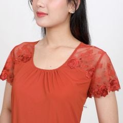 Áo ngủ, Váy ngủ tay ngắn chất thun lạnh siêu bền 012p 8010