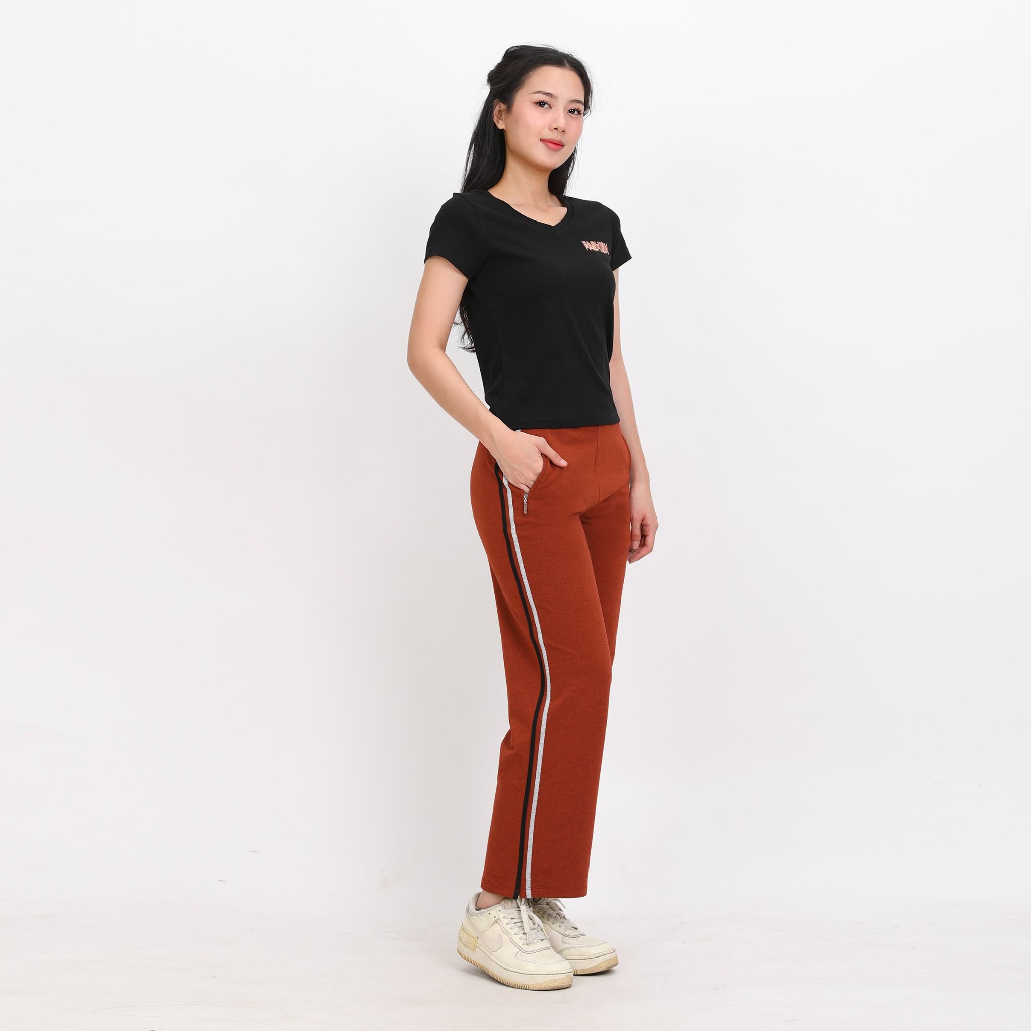 Set đồ bộ nữ kiểu quần dài tay ngắn chất cotton mát 403p 3406