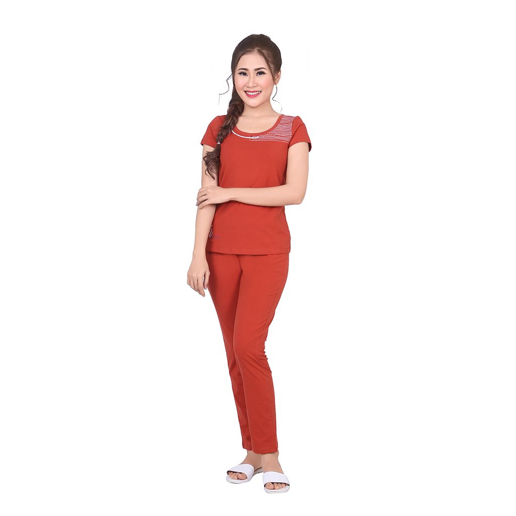 Bộ dài tay ngắn cotton 023p 1285