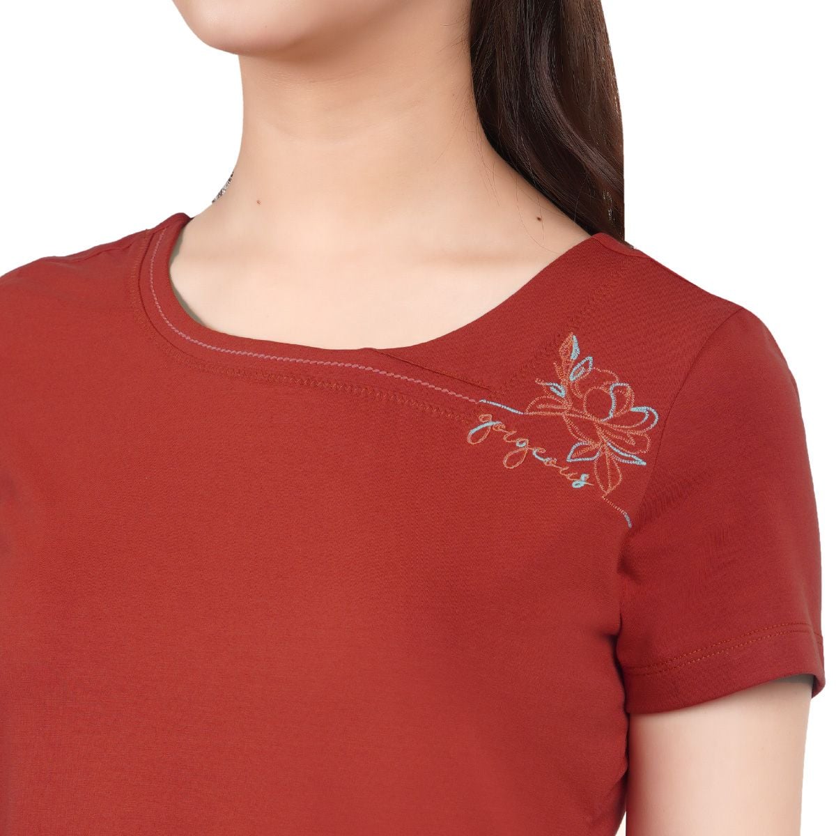 Set đồ bộ nữ kiểu quần lửng tay ngắn cotton cvc mát 194p 4248