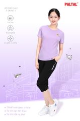 Set đồ bộ nữ kiểu quần lửng tay ngắn chất poly cát 314p 4280