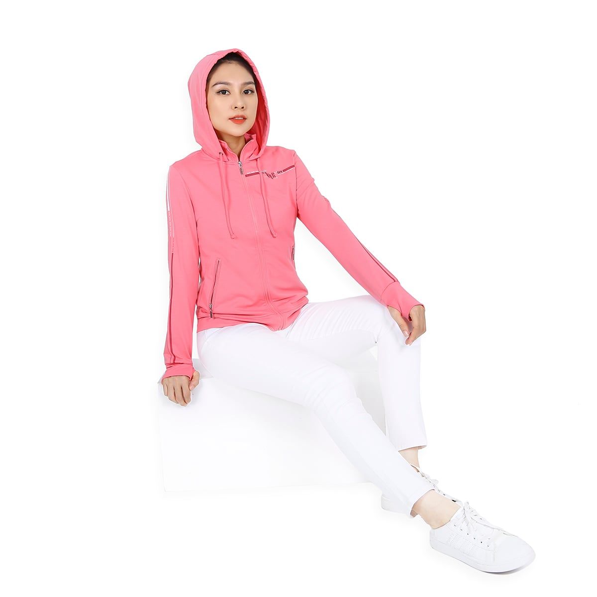 ..Áo khoác nữ chống nắng, chống UV C3 chất vảy cá 401p 1083