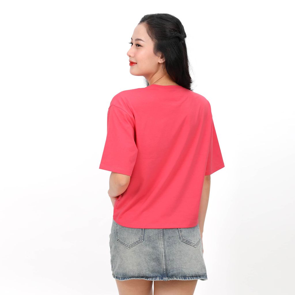 Áo thun nữ form vuông chất liệu Cotton cao cấp 190p 0025