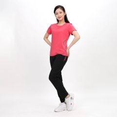 Set đồ bộ nữ kiểu quần dài tay ngắn thể thao 3 trong 1 chất nhung lạnh 153p 6007