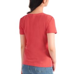 Áo thun nữ tay ngắn vải cotton cao cấp form suông 020p 0198