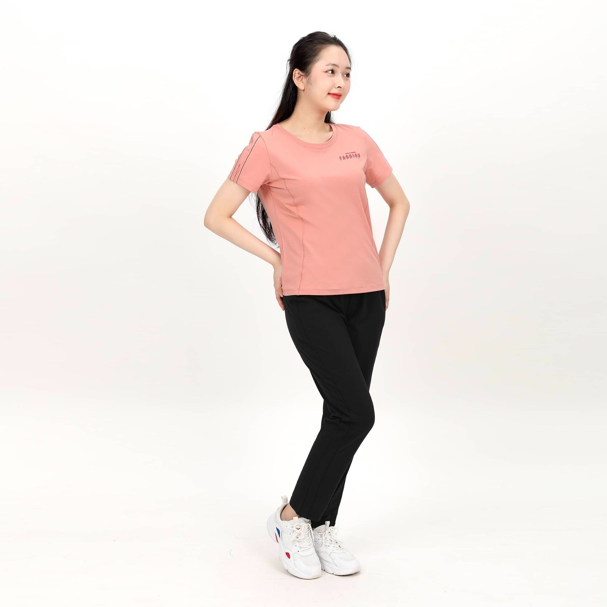 Set đồ bộ nữ kiểu quần dài tay ngắn 193p 6015
