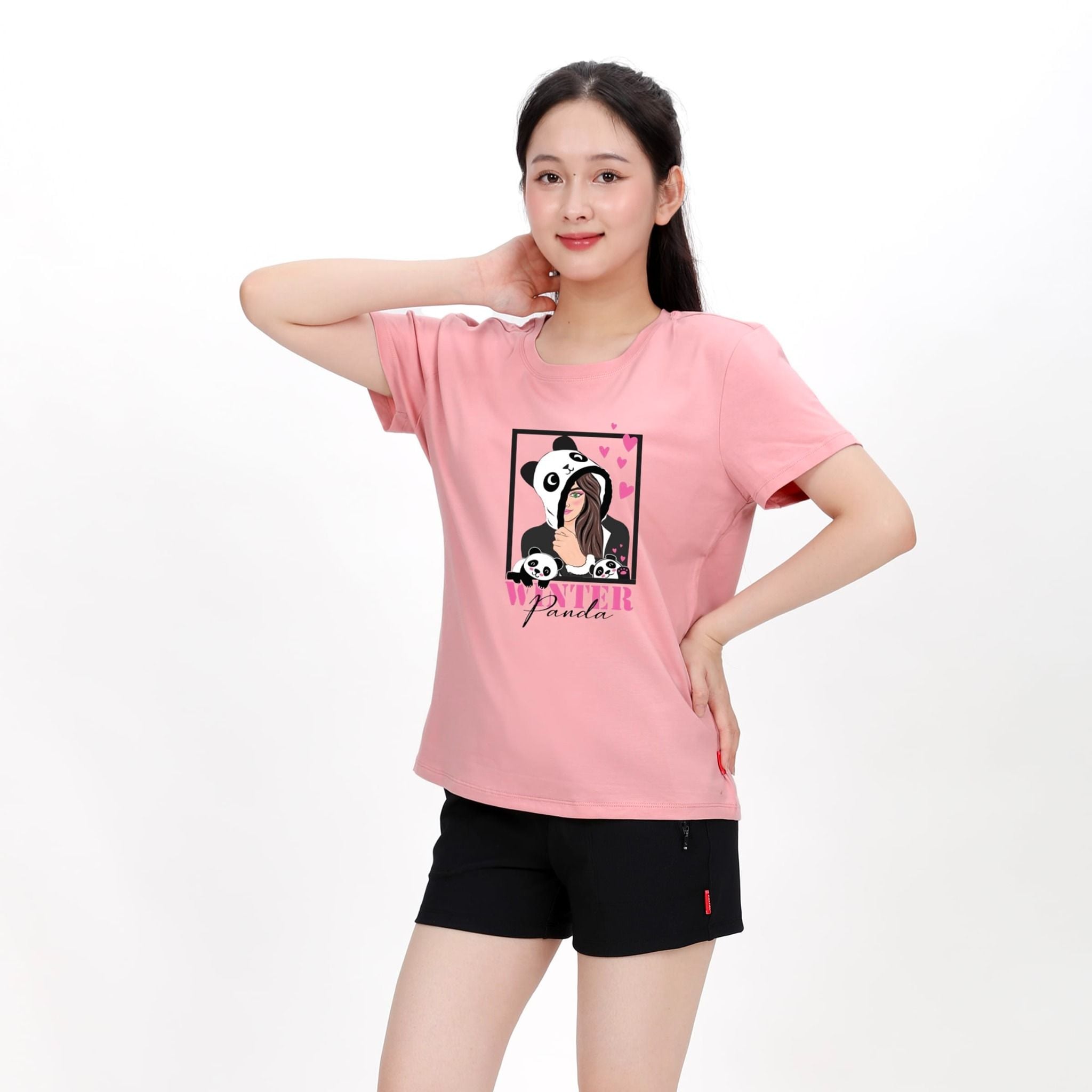 Áo thun nữ form rộng chất cotton siêu mát 020p 0209
