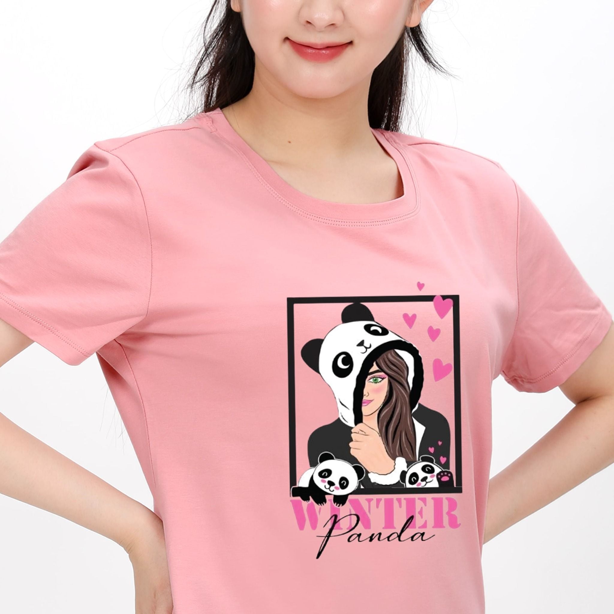 Áo thun nữ form rộng chất cotton siêu mát 020p 0209