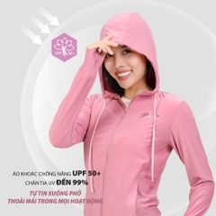 ..Áo khoác nữ chống nắng, chống UV chất nhung lạnh 151p 1302