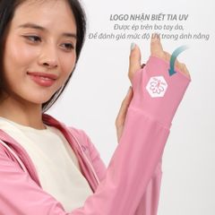 ..Áo khoác nữ chống nắng, chống UV chất nhung lạnh 151p 1302