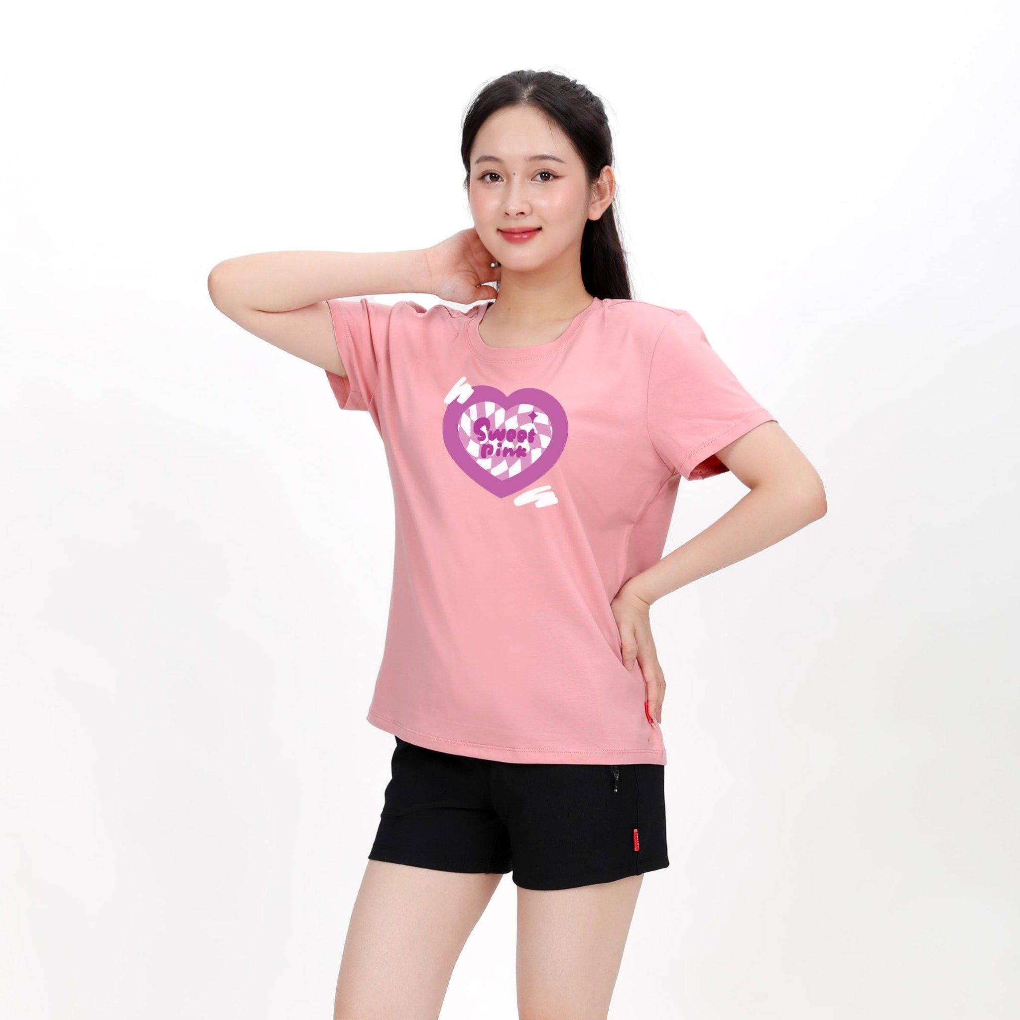 Áo thun nữ tay ngắn chất cotton siêu mát form rộng 020p 0208