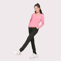 Áo thun nữ tay dài Cổ Tim chất cotton siêu mát 020p 0264