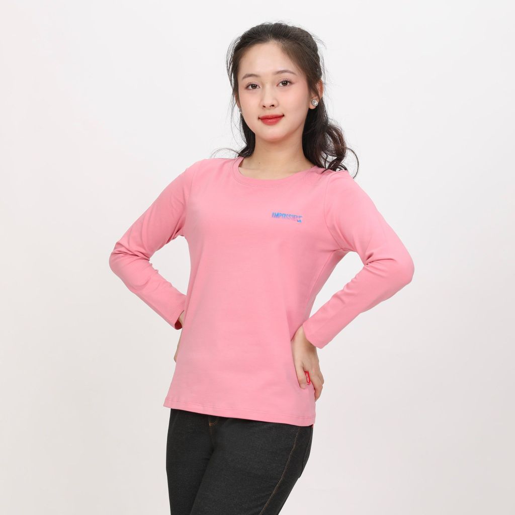 Áo Thun Tay Dài Cổ Tròn Cotton 020p 0270