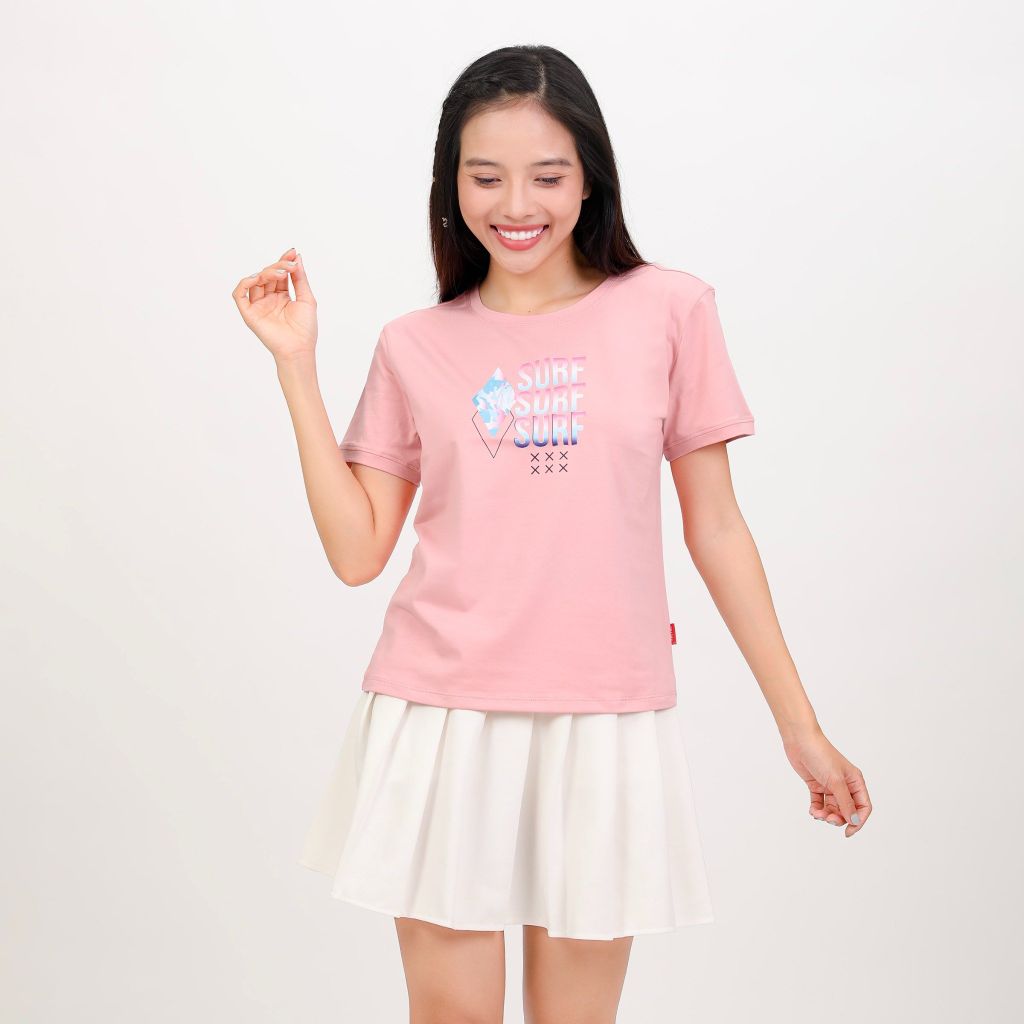 Áo thun tay ngắn form cơ bản cotton 020p 0306