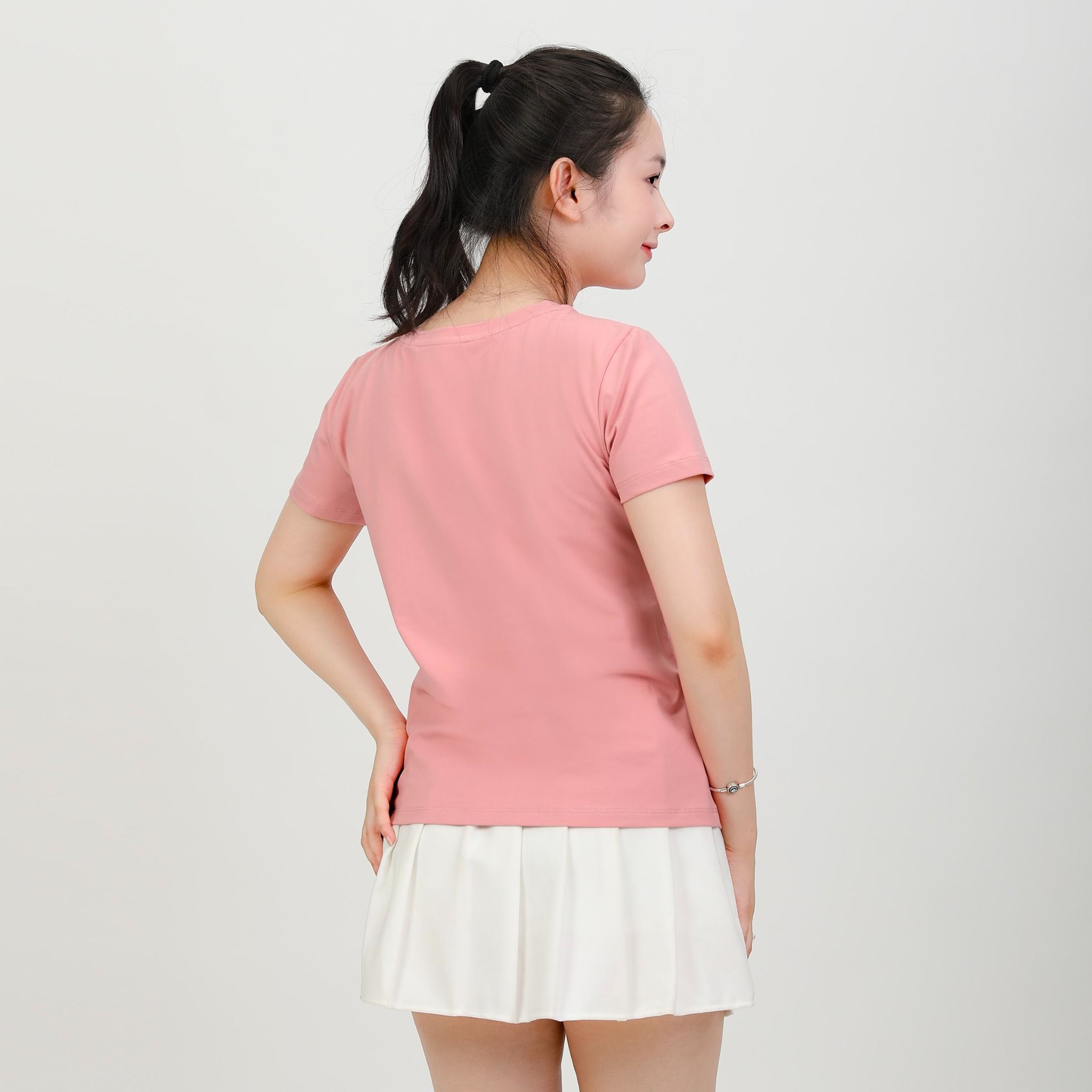 Áo thun nữ tay ngắn Cổ Tròn Form Suông chất cotton siêu mát 020p 0317