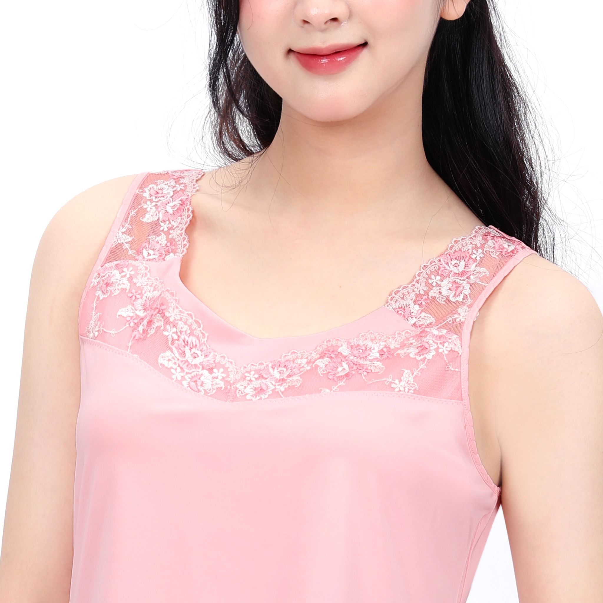 Set đồ bộ nữ kiểu quần đùi không tay chất thun lạnh siêu bền 015P 5030
