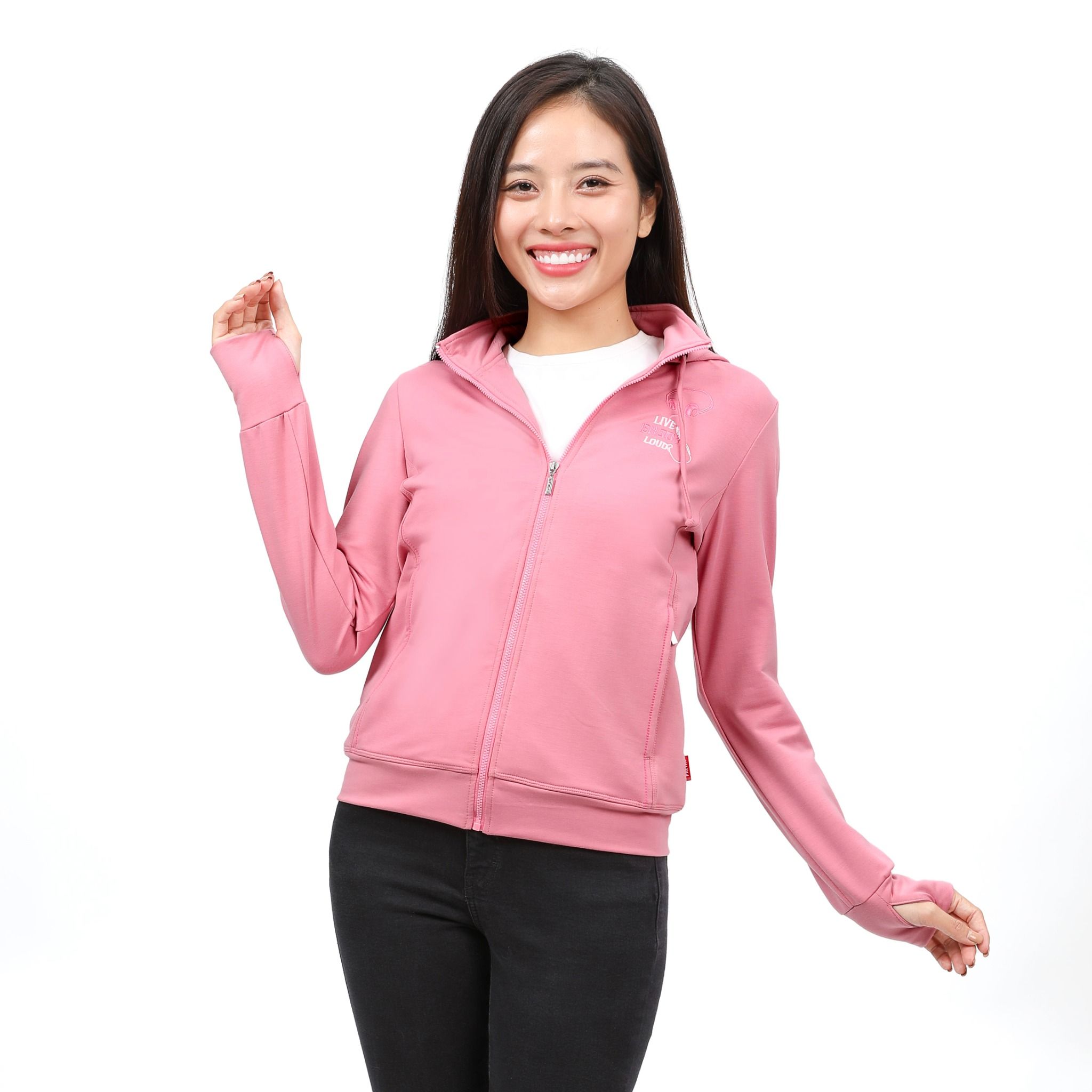 Áo khoác nữ chống nắng, chống UV chất vảy cá cotton siêu mát 431p 1258
